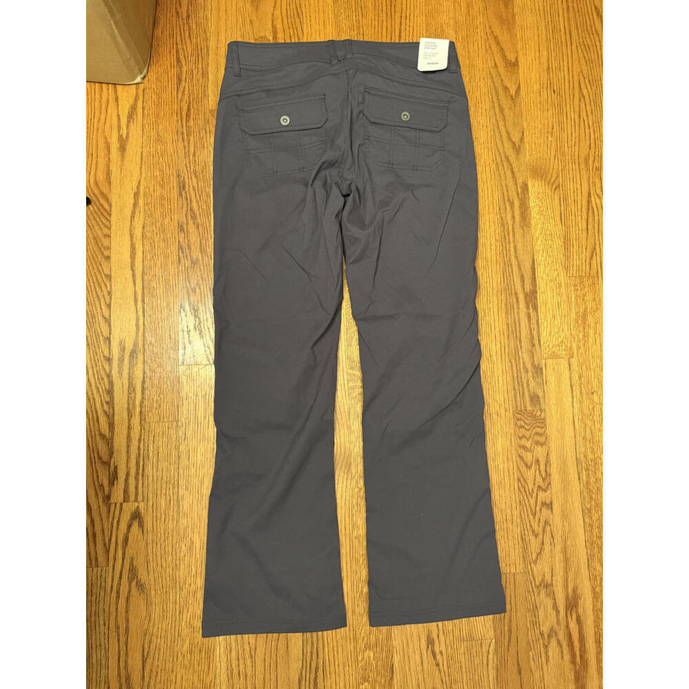 NWT! prAna Women's Low Rise Standard Straight Hale Pant Size 10 Short - Picture 4 of 5